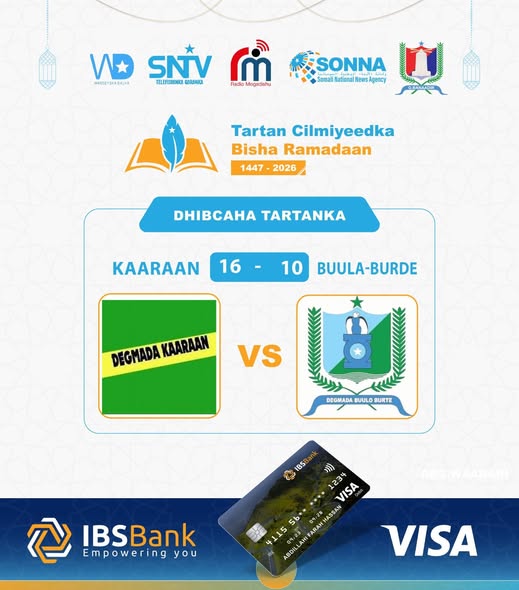 Kaaraan oo kaalinta 3-aad ka gashay Tartan Cilmiyeedka Ramadaanka ee Warbaahinta Qaranka