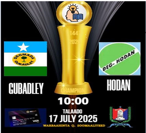 Hodan iyo Gubadley oo ku soo baxay Tartanka kama dambeysta ee ka baxa Warbaahinta Qaranka