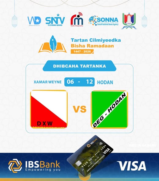Hodan oo u gudubtay wareegga 2-aad ee Tartan cilmiyeedka Ramadaan.