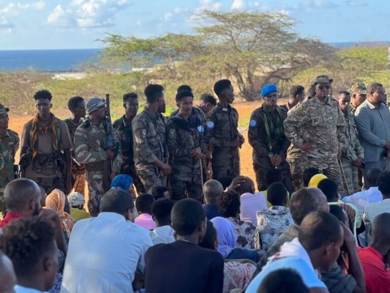 Ciidamada Haramcad iyo kuwa Xoogga Dalka oo howlgal wadajir ah ka sameeyay duleedka Baraawe