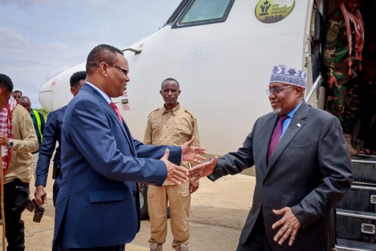 Hoggaamiyaha Koonfur Galbeed oo Baydhabo ku soo dhaweeyay Guddoomiyaha Golaha Shacabka