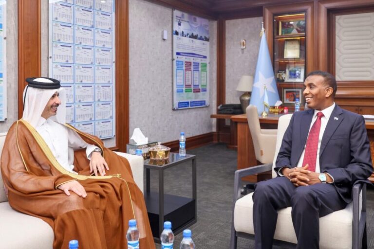 Ra’iisul Wasaare Xamsa oo la kulmay Danjiraha Dawladda Qatar u qaabilsan Soomaaliya
