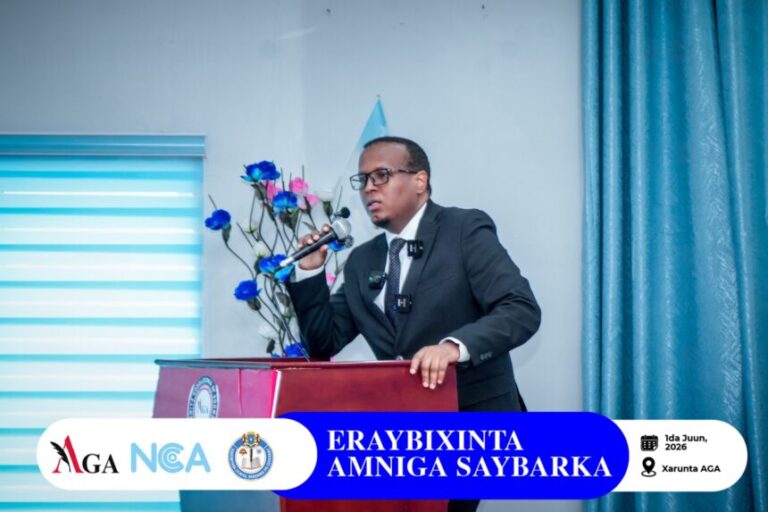 Hay’adda Isgaarsiinta Qaranka oo Daahfurtay Ereybixinta Amniga Saaybarka ee Af-Soomaaliga