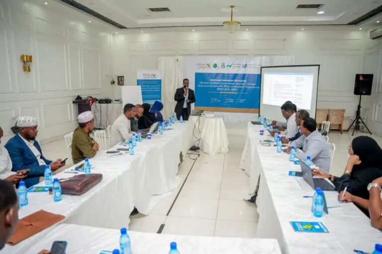 Wasaaradda Tamarta oo qabatay Shirweynaha Ansixinta Qaranka ee Mashruuca Amniga Biyaha